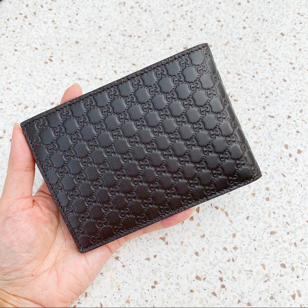 NWT Authentic Gucci MicroGuccissima Bifold Wallet​ - Picture 4 of 9